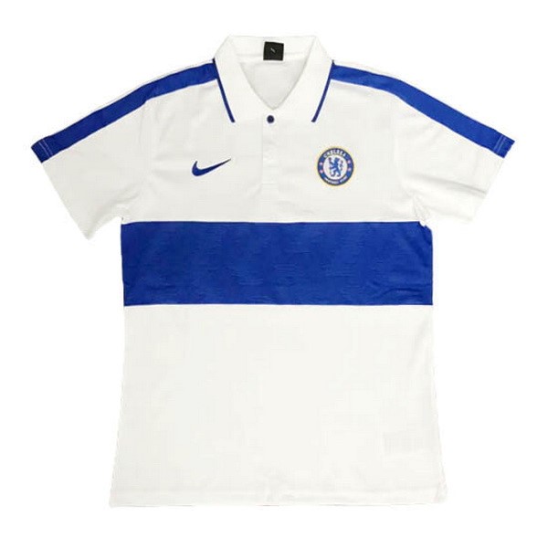 Polo Chelsea 2020-2021 Azul Blanco